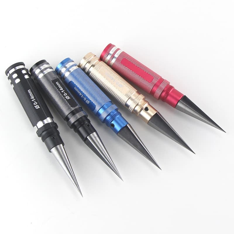 Factory Direct Wholesale Model Modification Tool Aviation Model Tool Metal Hole Opener Reamer 0-17mm