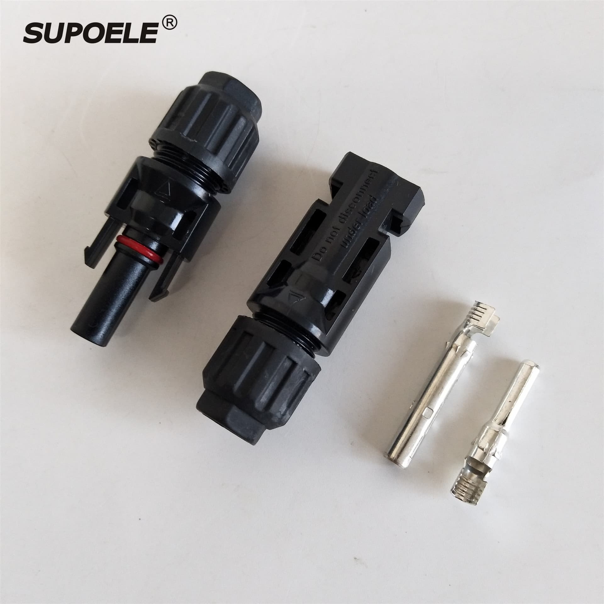 MC4 Male/Female Solar Connector, Photovoltaic Module Connector Accessory, Solar DC Connector
