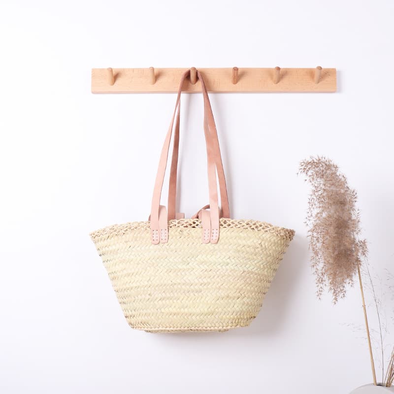 2020 Summer New Straw Woven Bag, INS Style, Women's Vacation Beach Bag, Shoulder Bag, Handbag, Shopping Basket