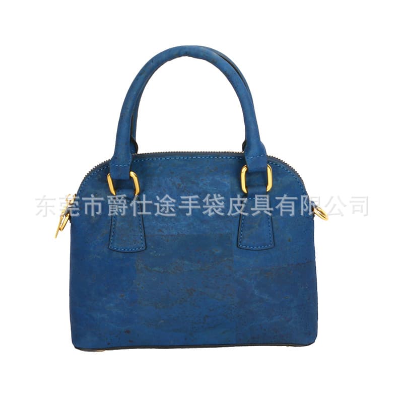 Japanese minimalist Cork handbag, fashionable eco-friendly genuine wood shoulder bag, elegant cork crossbody bag