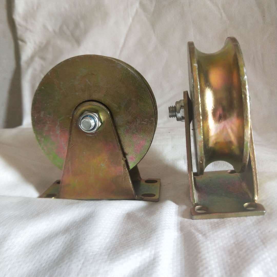 Diameter 30mm, 40mm, 50mm, 60mm, 80mm, 100mm. Color steel wheel, all-iron wheel, nylon, custom