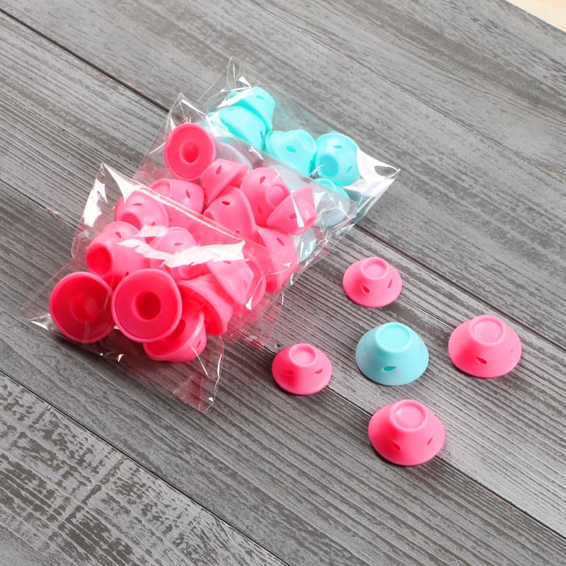 Cross-Border Hot-Selling Curling Iron Mushroom Bell Curler Amazing Same-Style Silicone Styling Curler