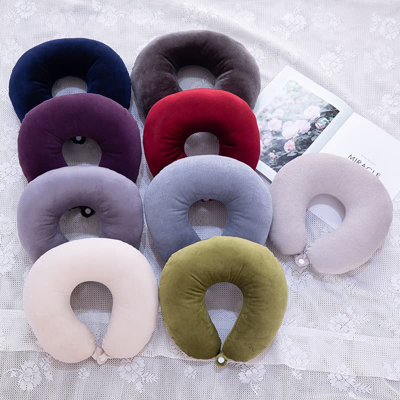 U-shaped Cartoon Neck Pillow for Nap, Office, Travel, Driving Neck Protection, Customizable Plush Toy U-pillow