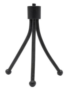 Mini tripod phone stand, phone holder, privacy cover for webcams and computers.