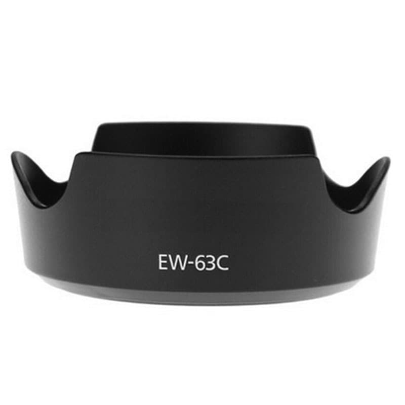 EW-63C Lens Hood Compatible with Canon 700D/200D/750D/800D 18-55mm STM Lens 58mm Diameter