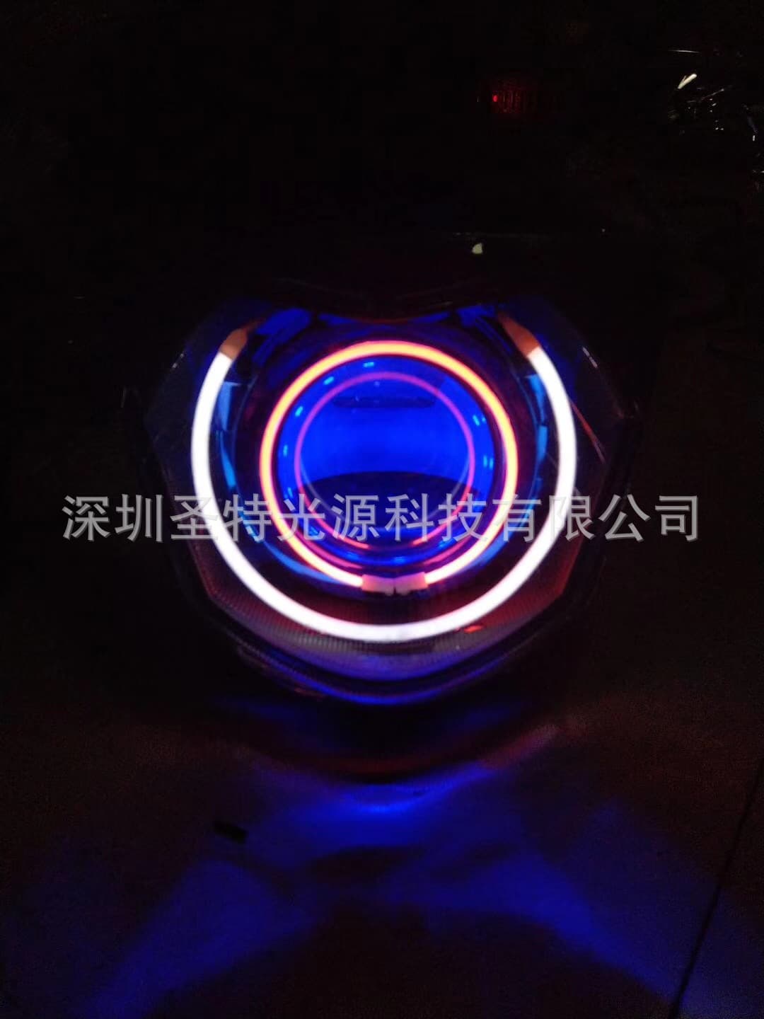 Direct Sales Colored Glass Tube Blue CCFL Ring Tube, Colored CCFL Cold Cathode Fluorescent Lamp Blue CCFL Ring Tube