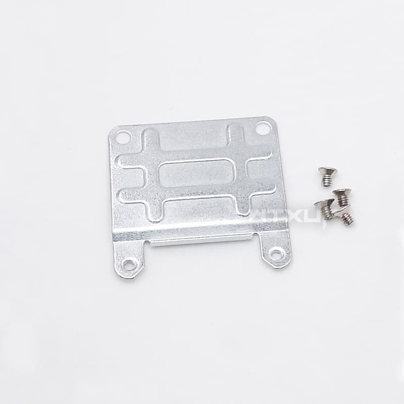 Mini PCI-E Half-Height Wireless Network Card to Full-Height Adapter Bracket, Half-Height Bracket, Metal Plate with Screws