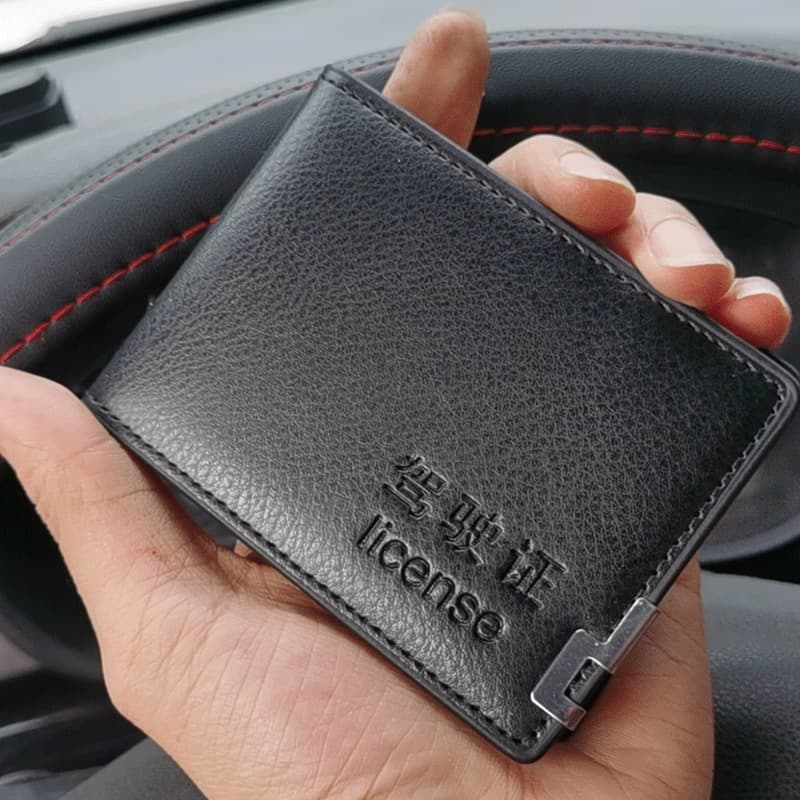 Driving License Holder and Permit Shell, Motor Vehicle Document Multi-functional License Book, Dual-purpose Card Case Drop Shipping