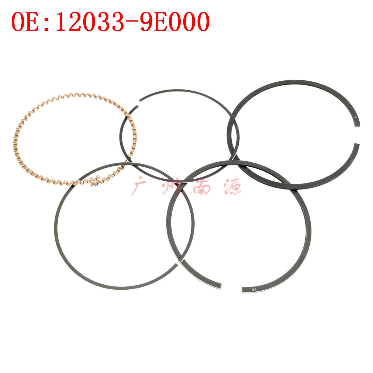 In Stock Piston Rings for Nissan KA24DE QR25DE Altima 12033-9E000