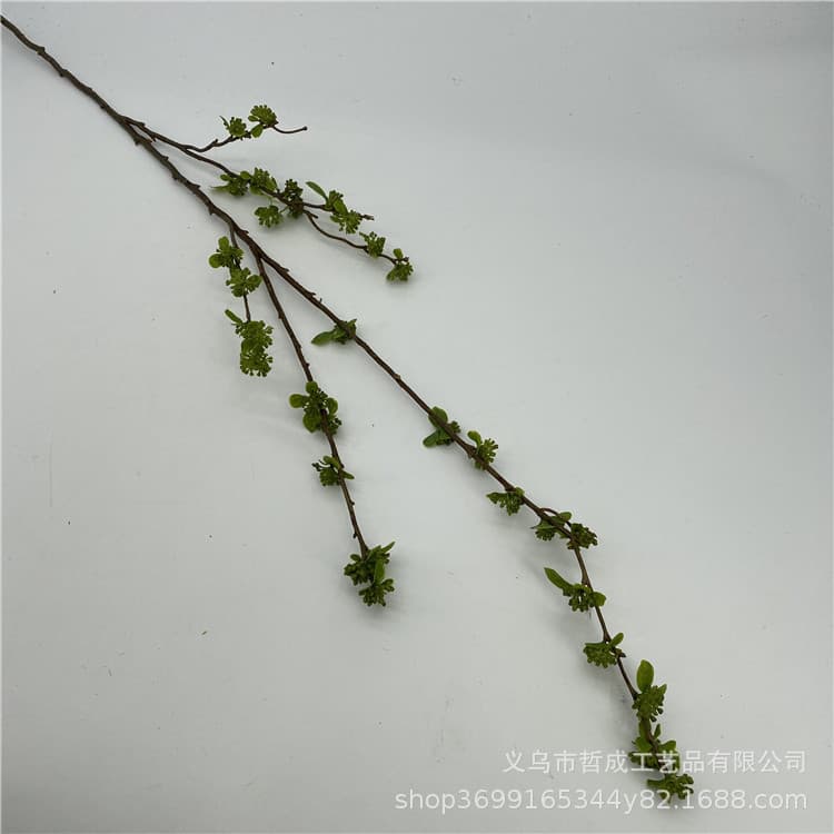 Artificial flower and millet fruit bouquet decoration, handmade plastic fruit, living room dining table floral arrangement, fake flower ornament.