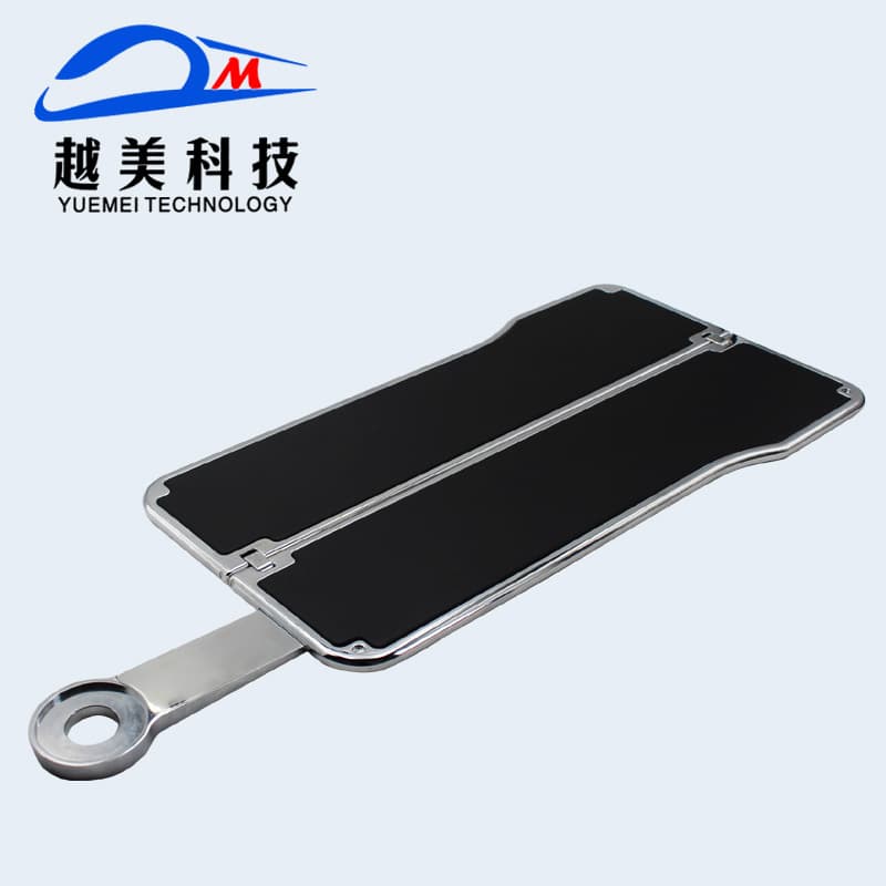 Car Interior Modified Table Board for Business Office, Foldable Small Aluminum Alloy Multi-functional Vehicle Table