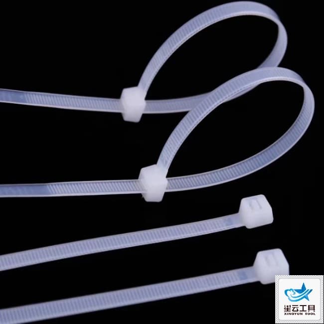 Nylon cable ties - full range of models - 4 taels per pack - 250 packs per case
