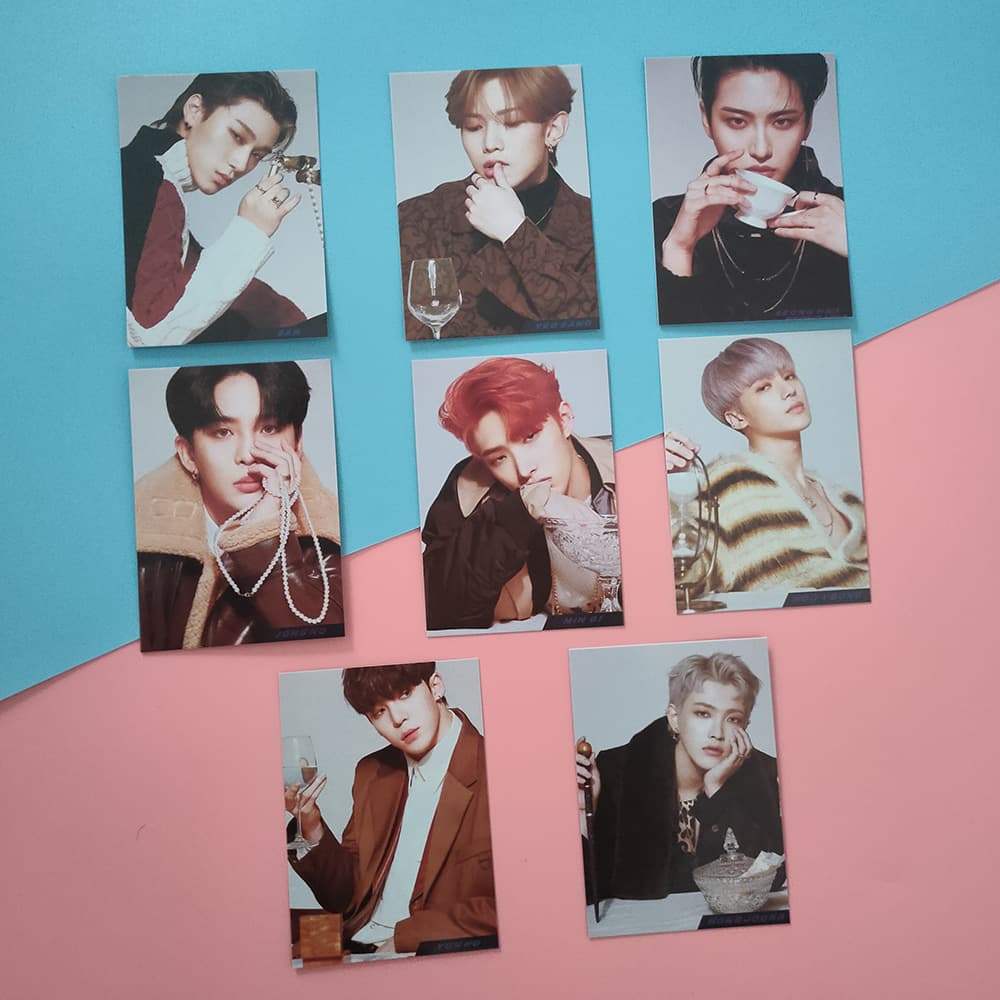 ATEEZ New Album Merchandise ANSWER Photocard Special LOMO Card Postcard Kim Hongjoong Yeo Sang San