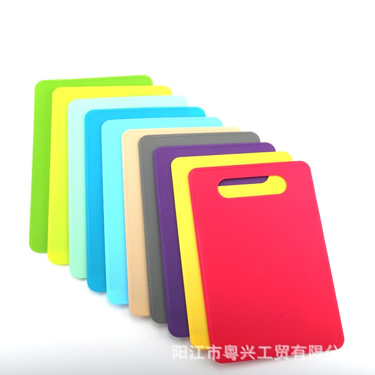 Factory Stock Plastic Cutting Board Fruit Vegetable Chopping Board Creative PP Thin Cutting Board