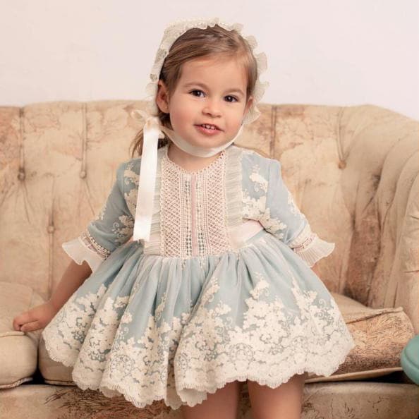 Spanish children's skirt suit autumn and winter new princess skirt palace Lolita girl skirt lace tutu skirt birthday
