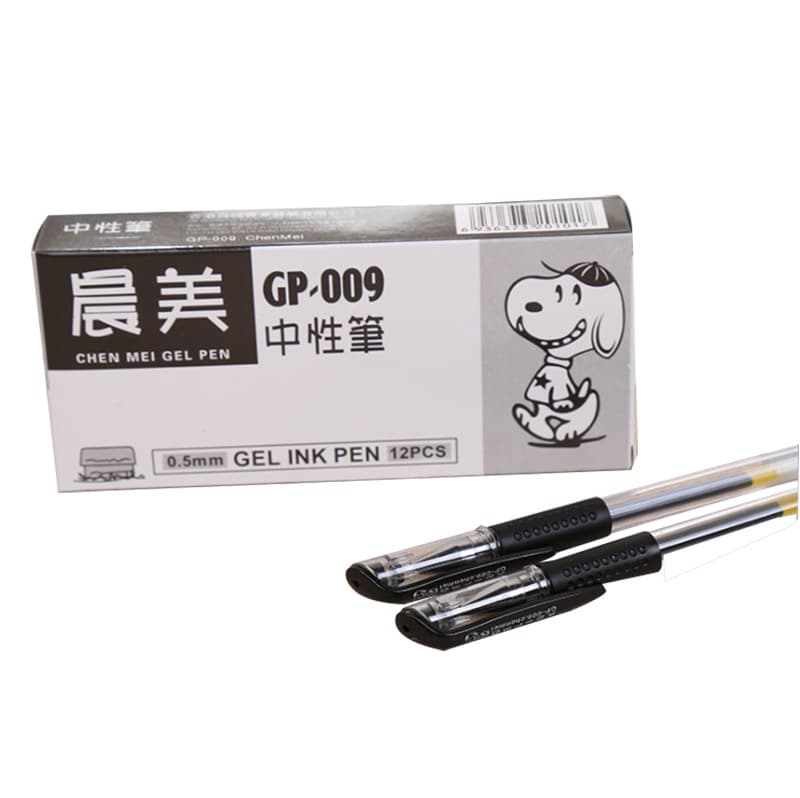 Chenmei Stationery Gel Pen 009 Student Stationery 0.5 Creative Advertising Signature Pen Office Water Pen Wholesale