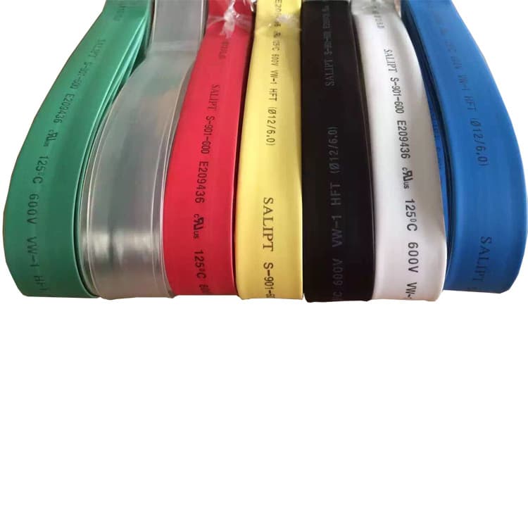 Industrial heat shrinkable tube, insulating sleeve, environmentally friendly halogen-free PE heat shrinkable tube black/color/transparent/white