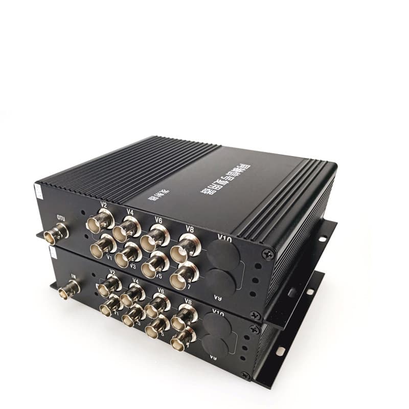 8-Channel Video Multiplexer/Combiner - Surveillance Signal Overlay, 8-in-1 Single-Wire Coaxial Cable Transmitter