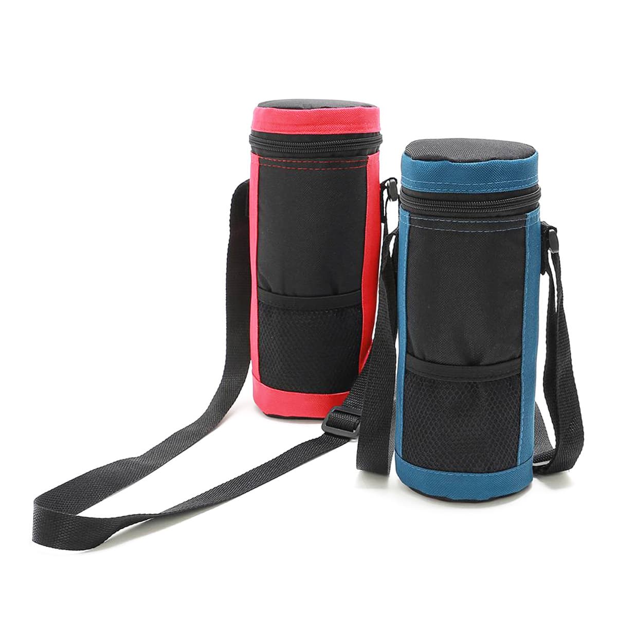 Amazon Custom Insulated Tote Bag Oxford Cloth Round Cooler Bag Baby Bottle Drink Insulated Bag Wine Bag