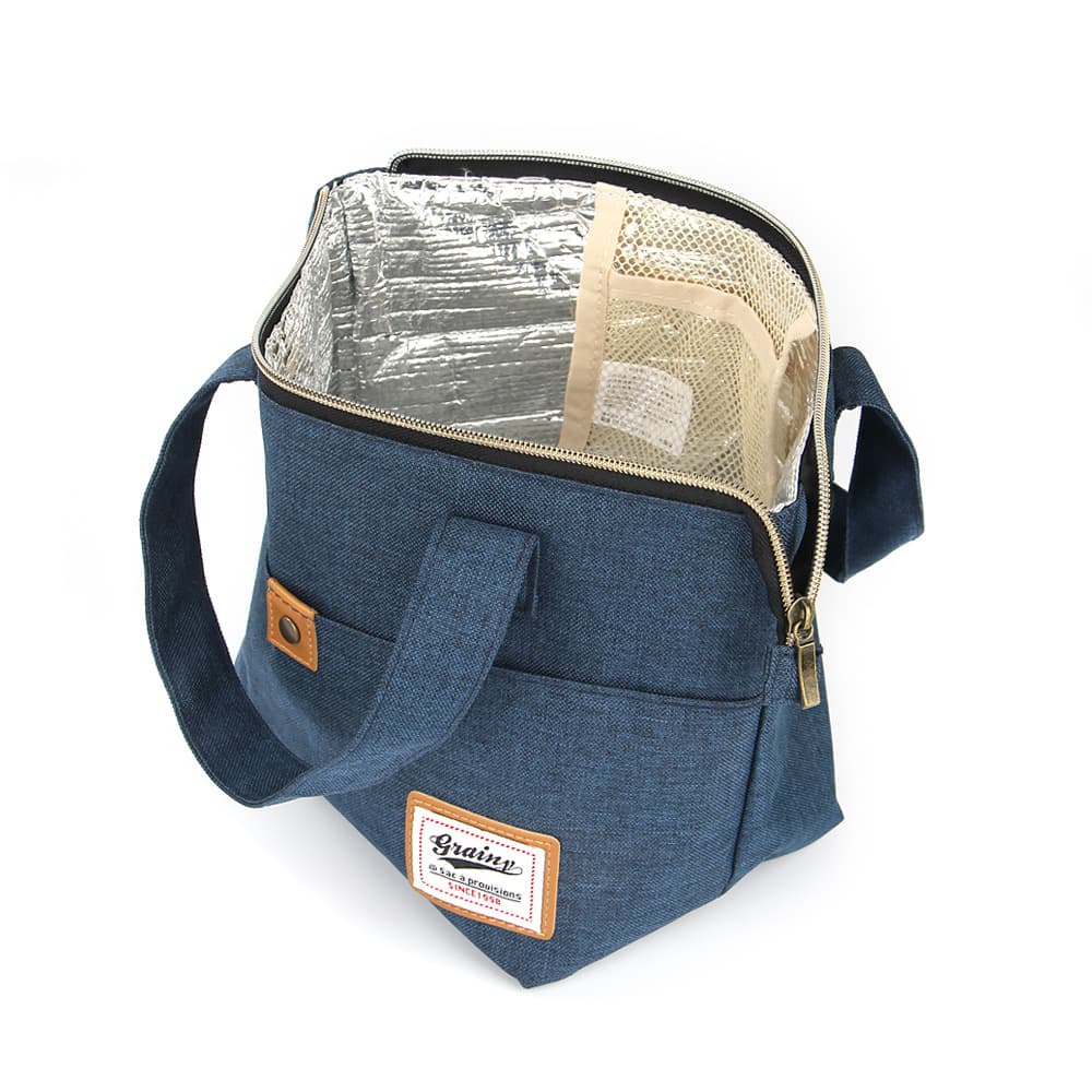 Waterproof Hand-Carry Insulated Bag Oxford Cloth Aluminum Foil Lunch Box Bag Thickened Lunch Bag Ice Bag Wholesale