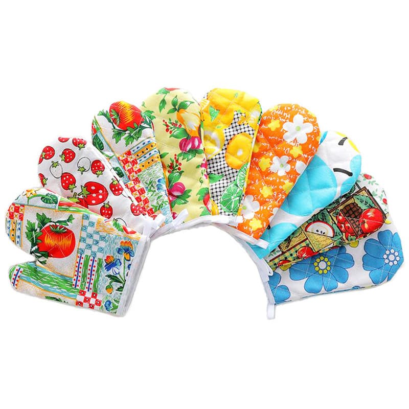 Manufacturer Wholesale Baking Protective Gear, Heat-Resistant Microwave Gloves, Anti-Scald Kitchen Oven Insulated Slip-Resistant High-Temperature