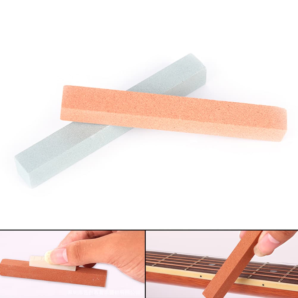 Guitar Bass Fret Wire Frets Fret Polishing Stone Fret Repair Tool