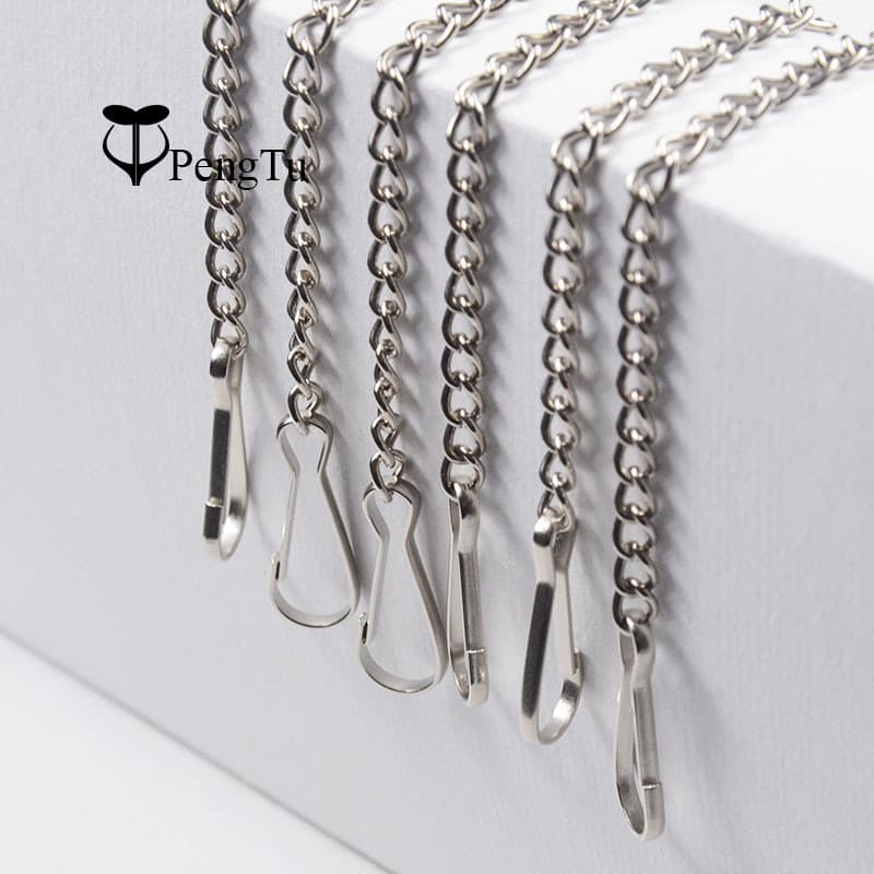 40cm supermarket, subway station, lawn advertising sign chain, double-headed clasp with chain, sign chain