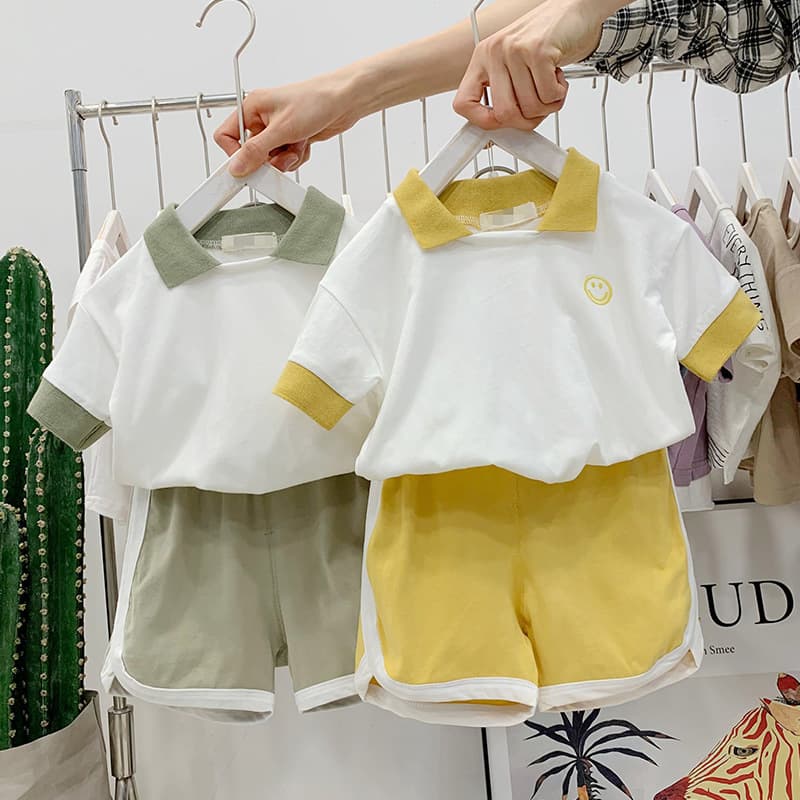 Baby clothes, boys, babies, children's shorts, children's clothing, short-sleeved T-shirts, summer boys' suits, girls' summer clothes