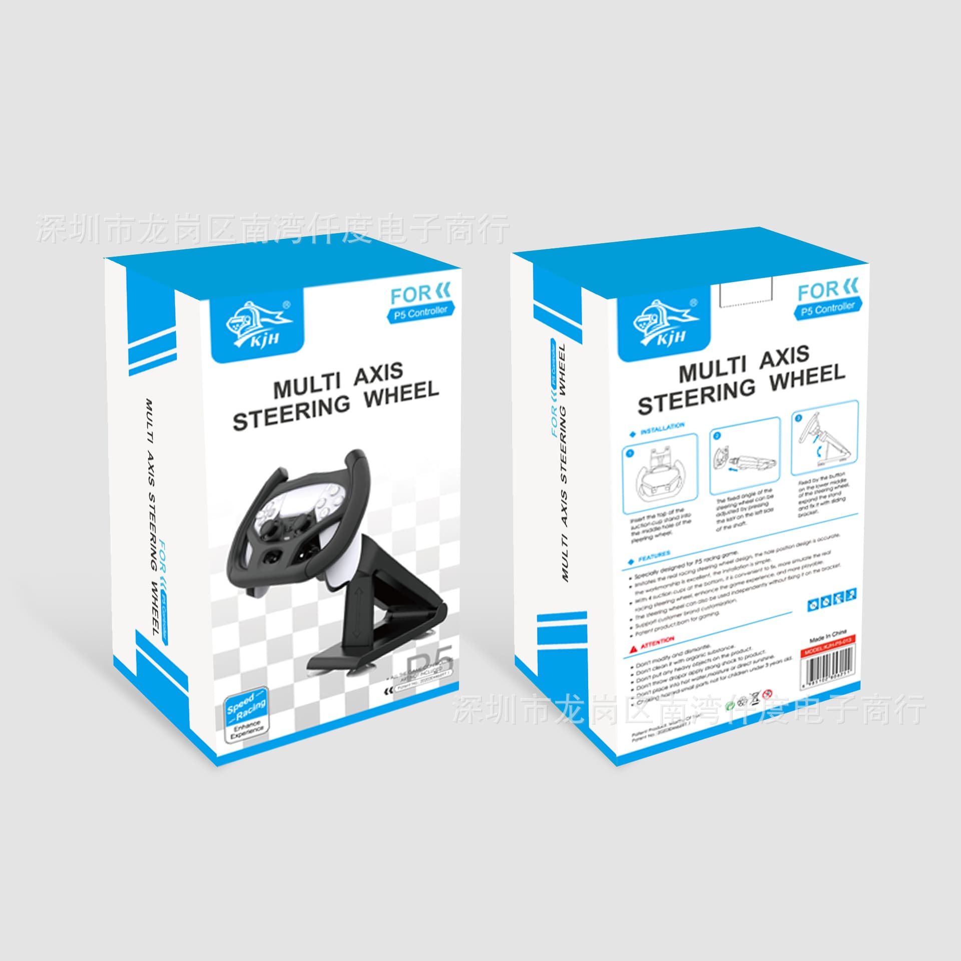 PS5 Racing Game Controller Stand Steering Wheel PS5 Controller Steering Wheel Mount PS5 Game Controller Holder