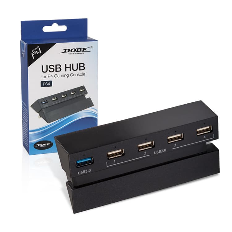 PS4 SLIM 4-in-1 HUB Adapter 3.0 Interface Universal 2.0 USB Expansion Hub TP4-810