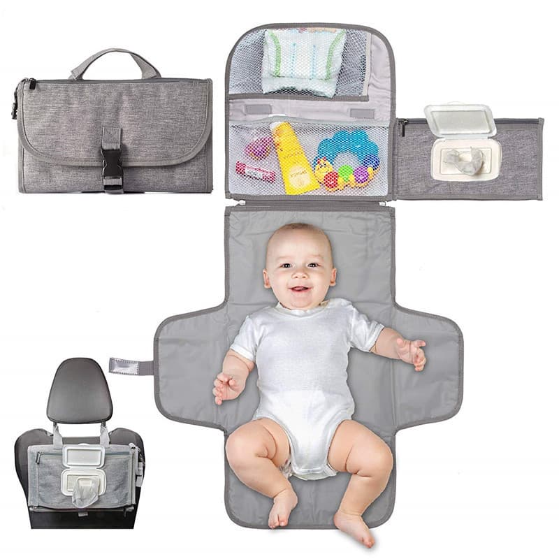 Baby changing pad diaper bag portable multifunctional mommy changing table outdoor waterproof maternal and child supplies