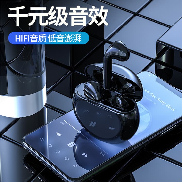 Factory Wholesale A3 Smart Noise Cancellation HD Call Wireless Bluetooth Earbuds Private Mold Dual Ear Touch Bass Headphones