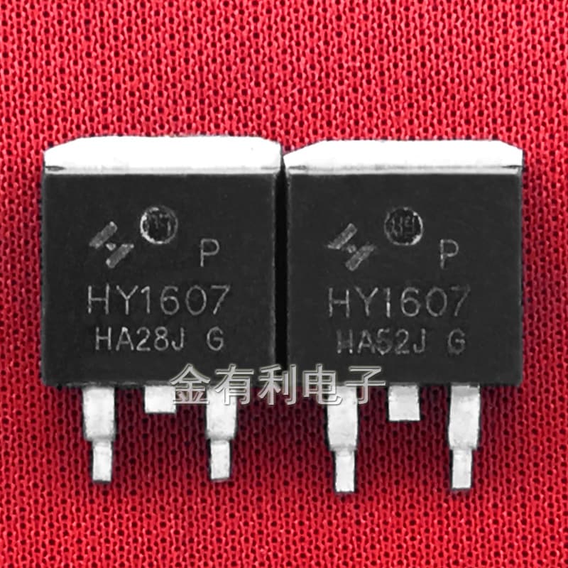 Pull HY1607P HY1607 HY1607B 68V/80A TO263 MOSFET