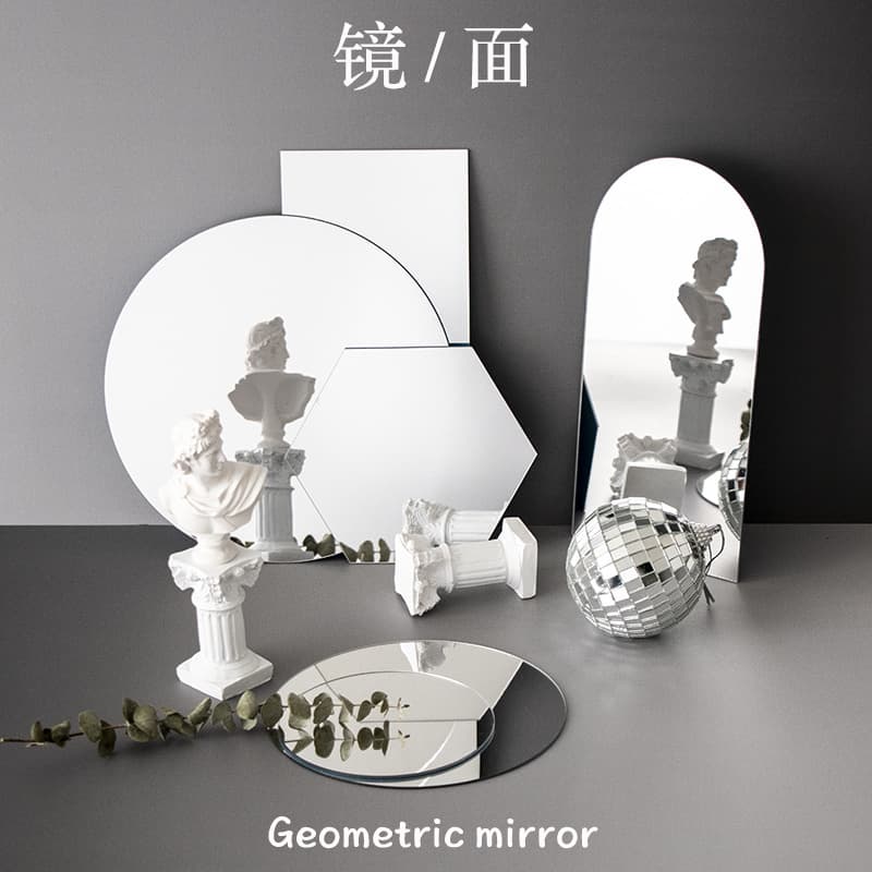 Acrylic Mirror Reflection Board for Photography Props, Background Decor, and Photo Shoot Accessories