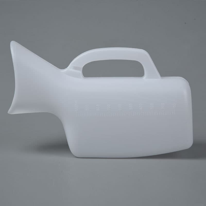 Wholesale urinal, unisex car plastic urinal pot for elderly with lid, 1000ml night use