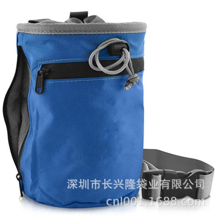 Custom-made climbing magnesium powder bags, outdoor sports magnesium powder storage waist bags, new anti-slip powder bags with logo.