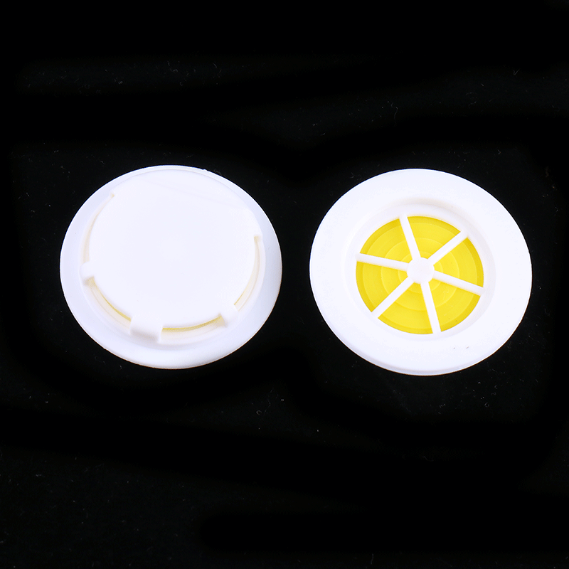 KN95 Cup-Type Mask Breathing Valve 34mm Aperture White, Mask Accessory Breathing Valve, Factory Direct Stock