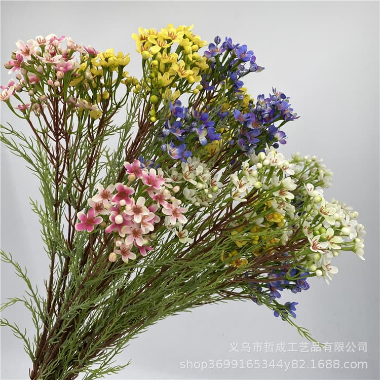 Nordic-style Artificial Proud Plum Blossom, Premium Accessory for Bridal Bouquets, Small Fresh Chrysanthemum