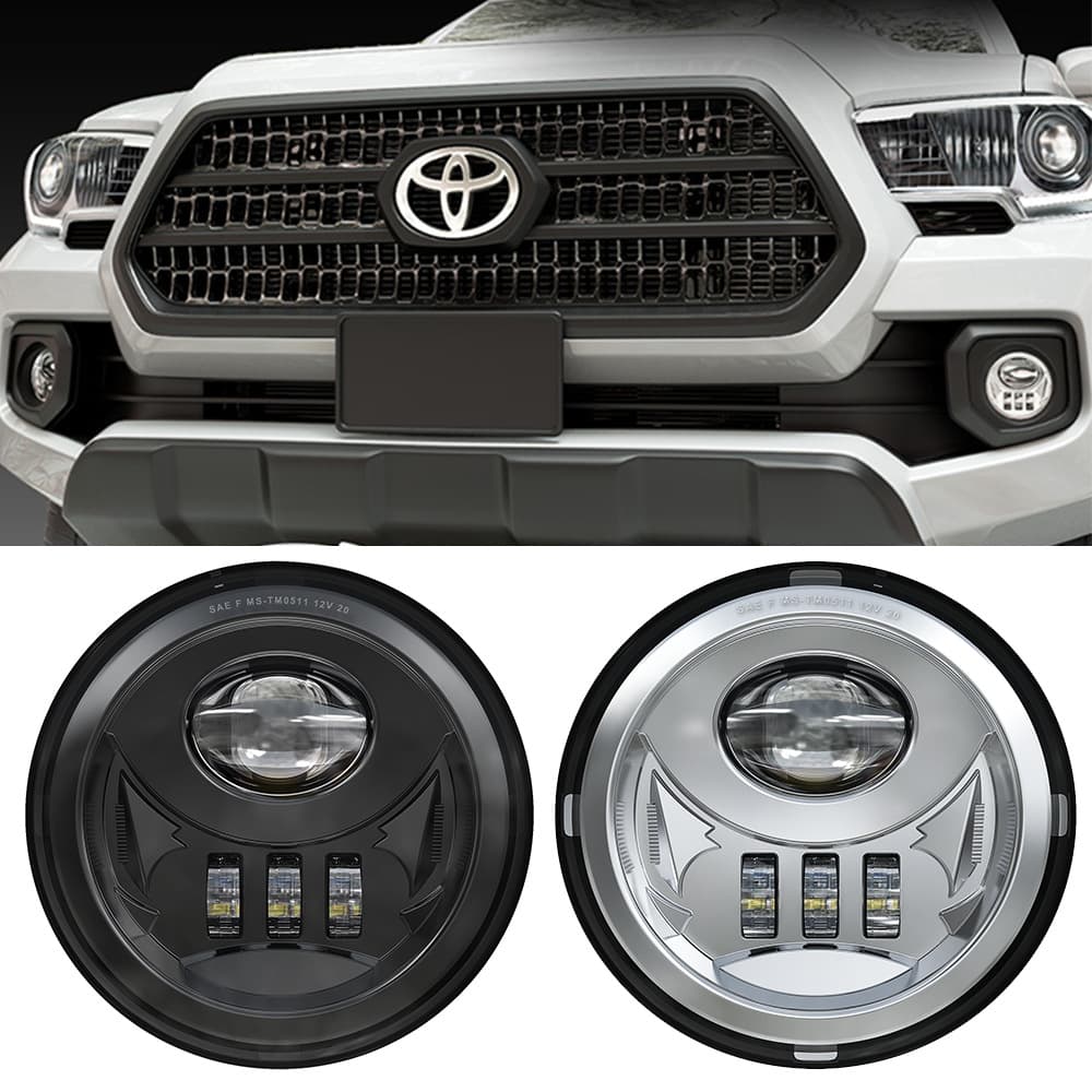 Toyota Tacoma Fog Light LED Front Bumper Light Compatible with 2005-2011 Pickup Front Fog Light