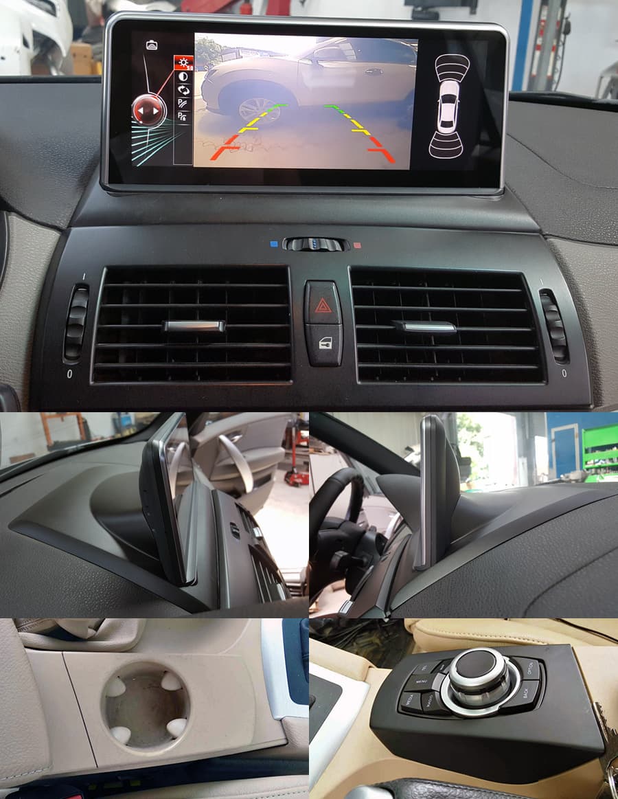 For BMW X3 E83 (2004-2010) with Knob 10.25-inch BMW X3 Large Screen Navigation