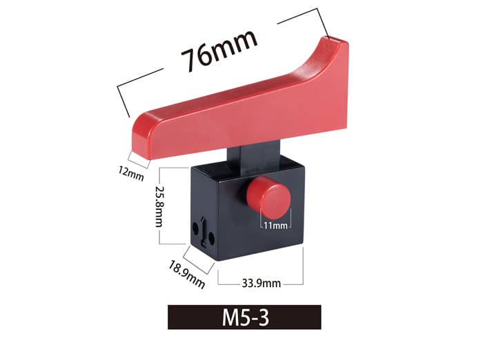 ZX Electric Tool Installation Switch Export 5A-8 High-Power Hand Drill Cutter Demolition Hammer Electric Pick Trigger Switch