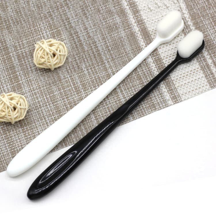 Portable 10,000-Bristle Soft Toothbrush for Travel/Hotel Use