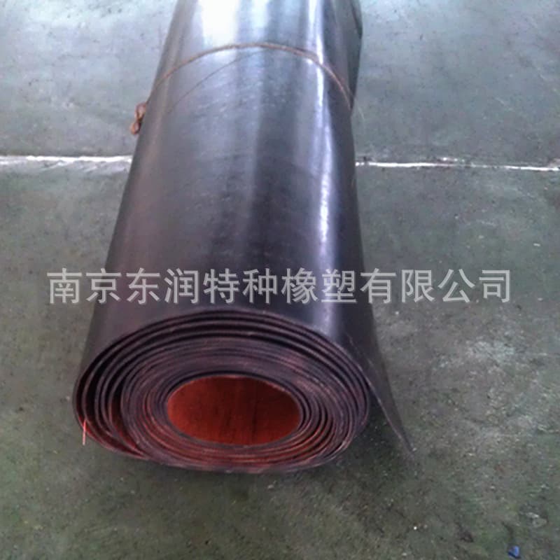 Supply industrial non-slip rubber sheet, black non-slip rubber sheet, conductive rubber sheet for padding