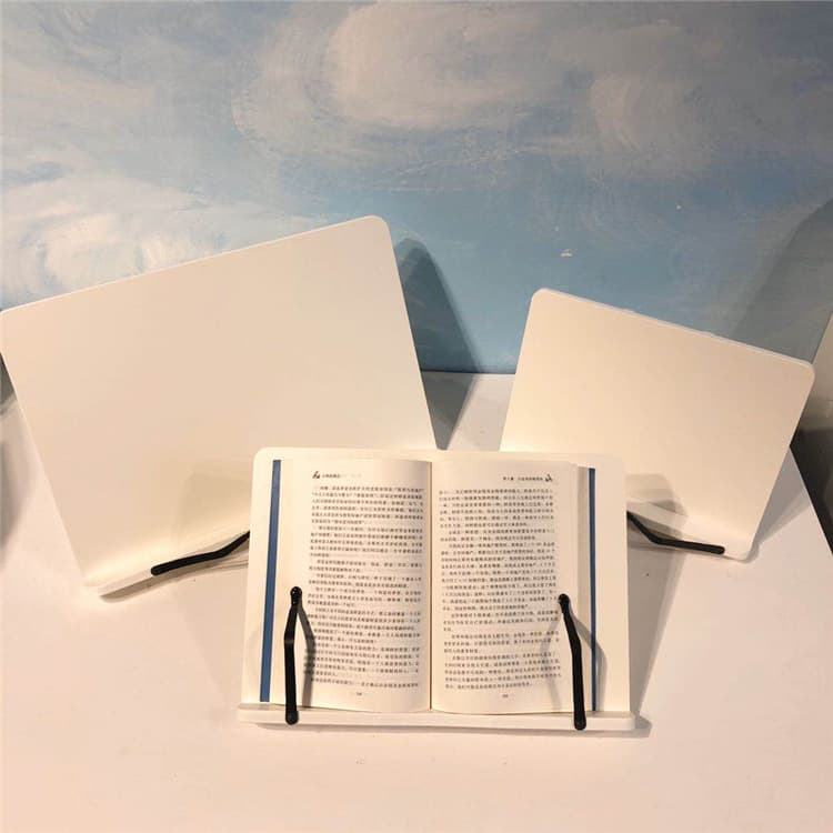 Student Multi-functional Reading Bookshelf Adjustable Computer Desktop Ipad Holder Flip Book Reading Stand