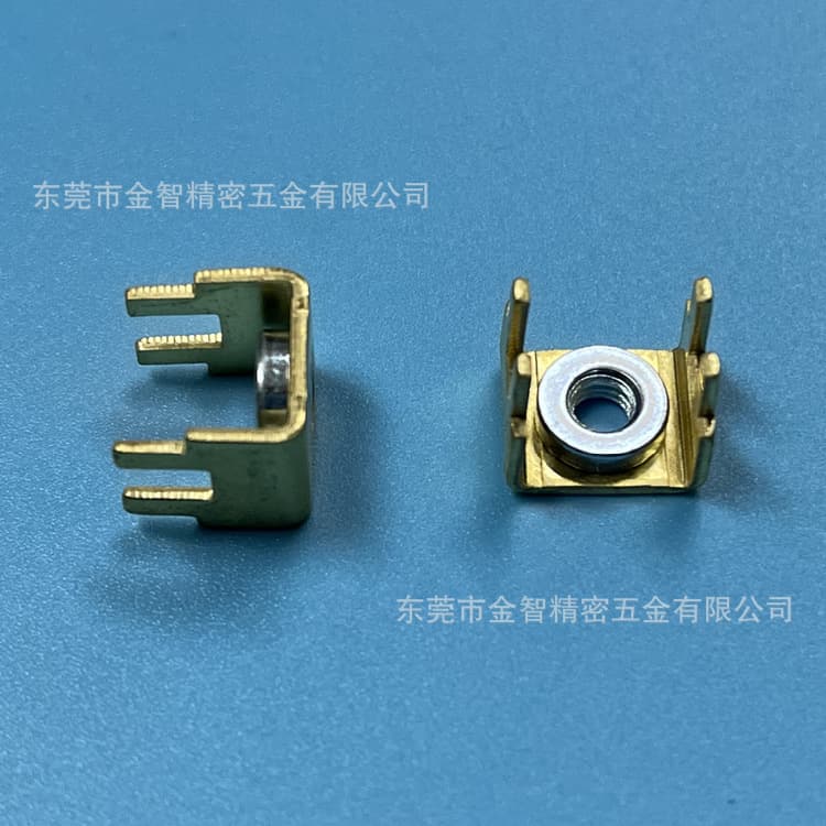 Audio Terminal Post, Quick Connect Terminal, Pure Copper Tab Terminal, Tab, PCB High-Current Terminal Post