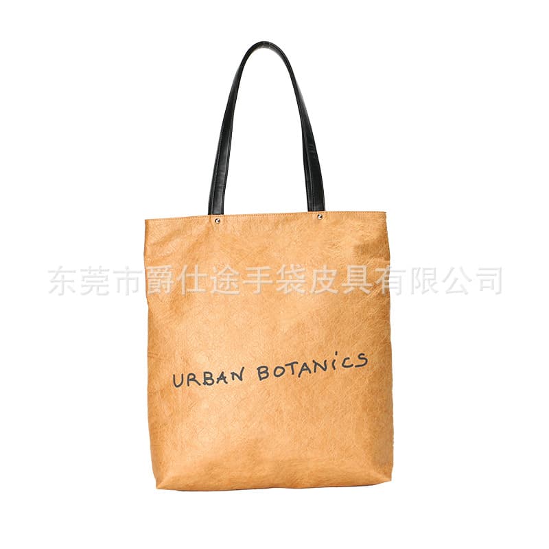 Korean Style DuPont Paper Tote Bag, Waterproof and Eco-friendly Tyvek Shoulder Bag