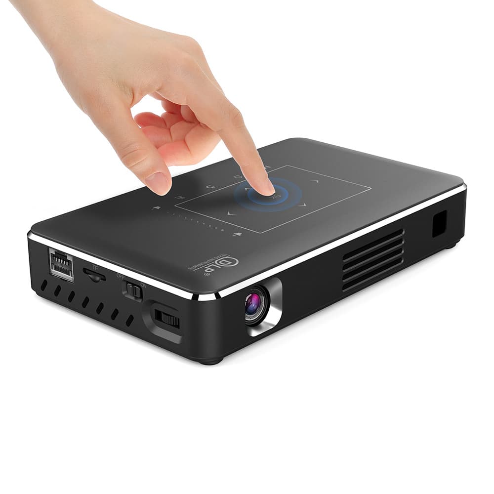 New Launch P10-II Octa-core 2G+16G Office Home Use DLP 150 Lumens Multi-function Smart Projector