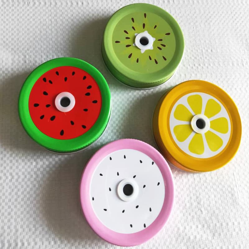 70mm Threaded Inner and Outer Screw Cap, Tinplate Lid, Fruit Cover, Beverage Cup Lid, Glass Bottle Cap, Punching Cover