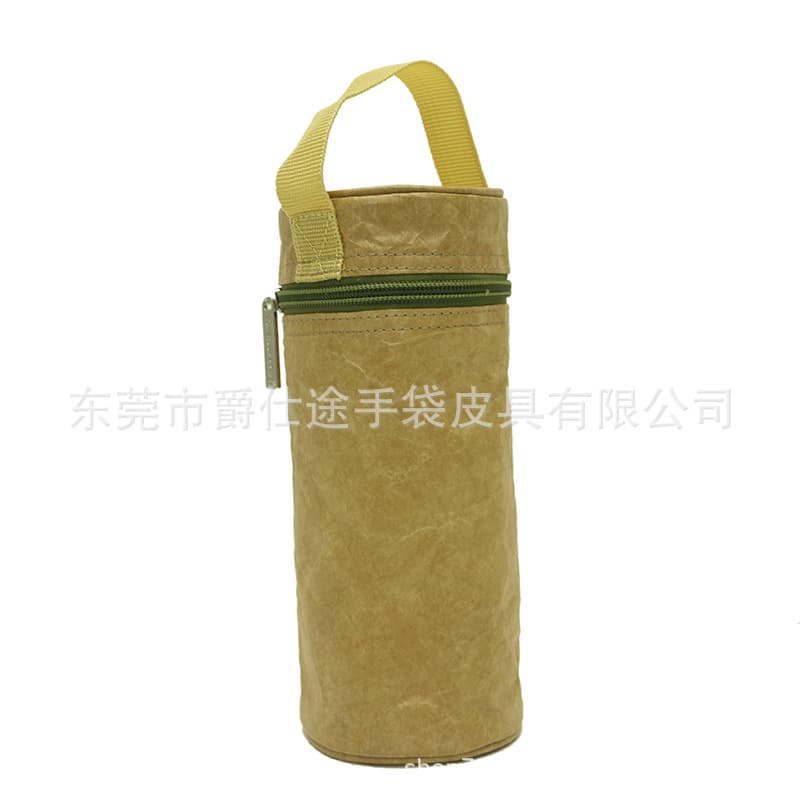 Custom DuPont Paper Insulated Bags by Manufacturer, Eco-Friendly Waterproof Tyvek Water Bottle Insulators, Ultra-Light Durable Bottle Sleeves