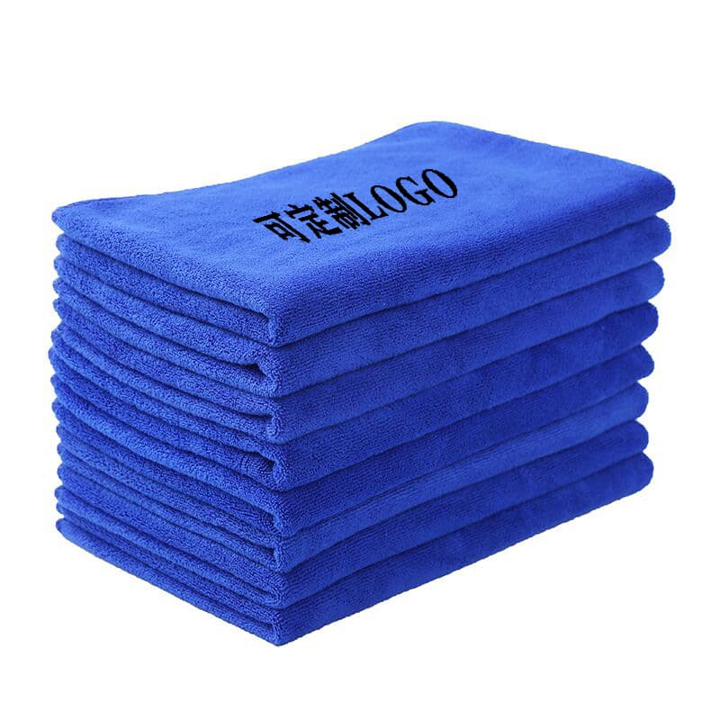 Housekeeping Cleaning Towel 30*70 Microfiber Towel Cleaning Cloth Table Wipe Cloth Custom Logo Available